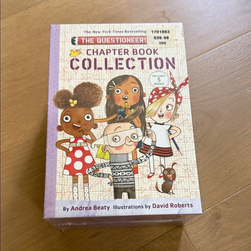 The Questioneers Kids Chapter 5 (five) Book Set- NEW
